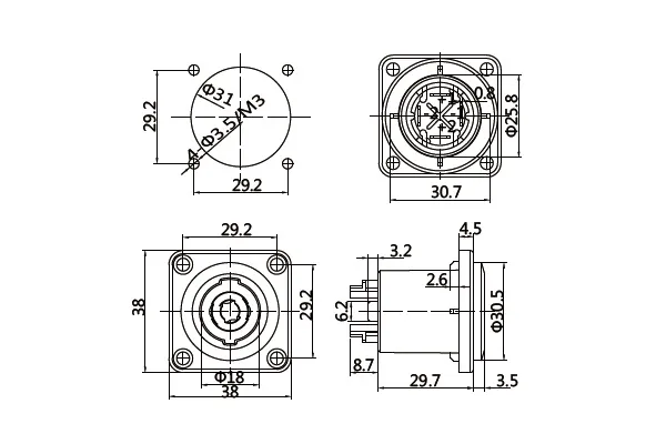 AuraSonics SCM4F