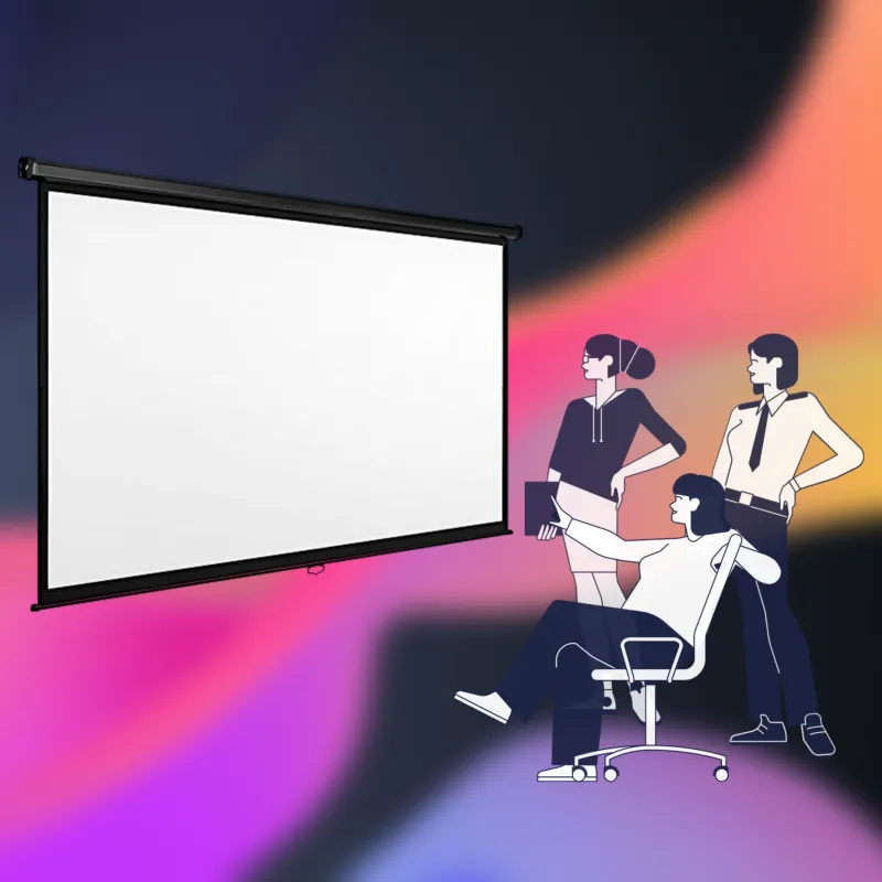 Применение проекционным экранам Применение проекционным экранам