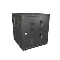 ИМЛАЙТ Рэковый шкаф 12U, дверка с замком, задняя стенка