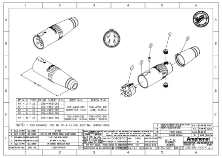 Купить AMPHENOL AP-6-12 по выгодной цене в Сочи