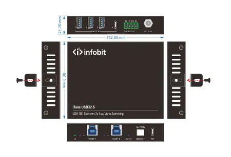 Купить Infobit iTrans USB32-S по выгодной цене в Сочи