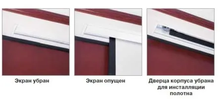 Купить Draper Access/V NTSC (3:4) 381/150" 221*295 XH600V (HDG) ebd 12" по выгодной цене в Сочи