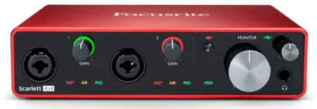 Купить FOCUSRITE Scarlett 4i4 3rd Gen по выгодной цене в Сочи