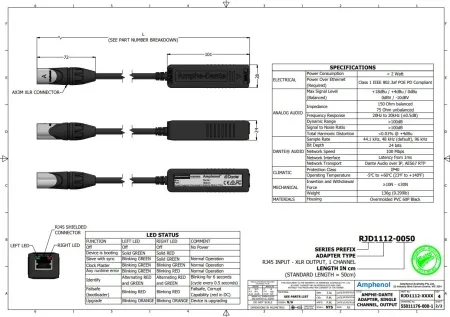 Amphenol RJD1112-0050
