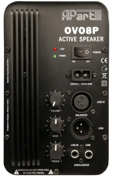 BIAMP OVO8P-BL