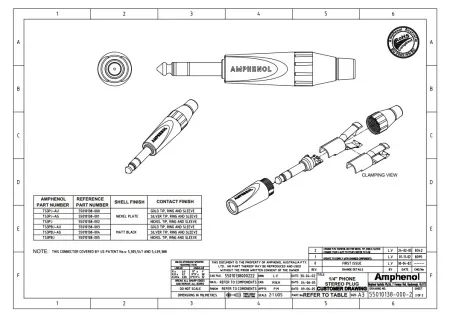 Купить AMPHENOL TS3PJ по выгодной цене в Сочи