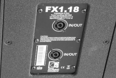 Купить AUDAC FX1.18 по выгодной цене в Сочи