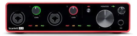 Купить FOCUSRITE Scarlett 4i4 3rd Gen по выгодной цене в Сочи