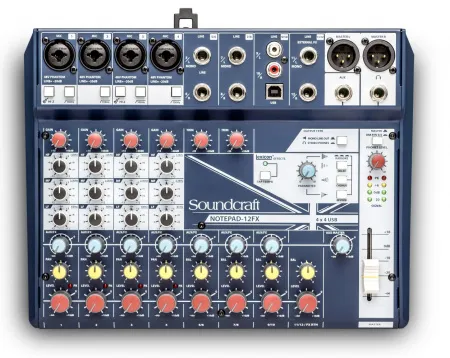 Купить SOUNDCRAFT NOTEPAD-12FX по выгодной цене в Сочи