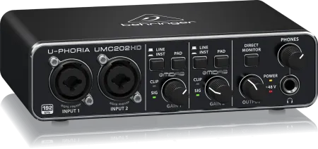 Купить BEHRINGER UMC202HD по выгодной цене в Сочи