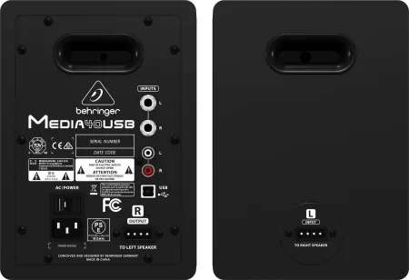 BEHRINGER MEDIA 40USB BEHRINGER MEDIA 40USB