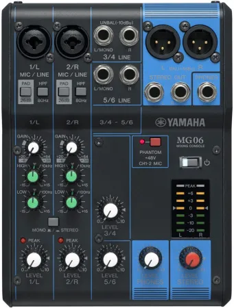 Купить YAMAHA MG06 по выгодной цене в Сочи