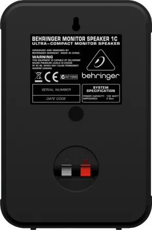 Купить BEHRINGER 1C-BK по выгодной цене в Сочи