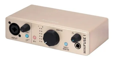 Купить Arturia MiniFuse 1 Champagne по выгодной цене в Сочи