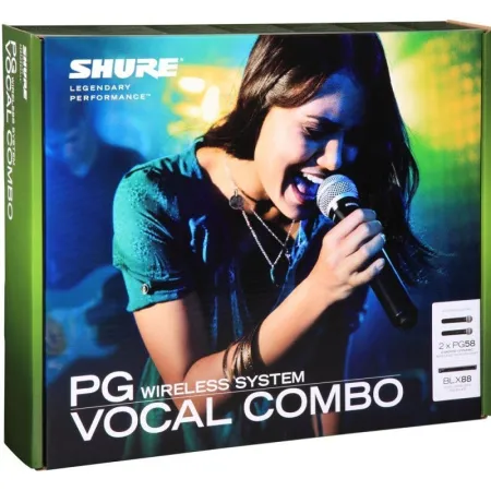 Купить SHURE BLX288E/PG58 M17 по выгодной цене в Сочи