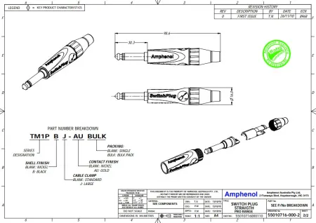 Купить AMPHENOL TM1PBJ по выгодной цене в Сочи