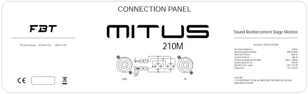 FBT MITUS 210M FBT MITUS 210M