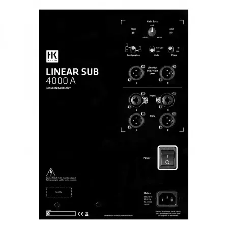 Купить HK AUDIO L SUB 4000 A по выгодной цене в Сочи