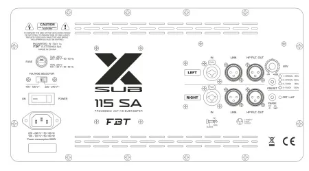Купить FBT X-SUB 115SA по выгодной цене в Сочи