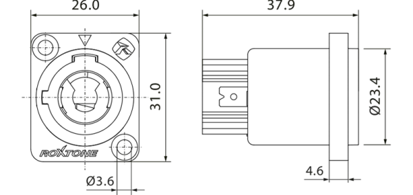 ROXTONE RAC3MPI Blue