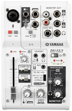 Купить YAMAHA AG03 по выгодной цене в Сочи