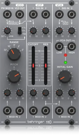 Купить BEHRINGER 110 VCO/VCF/VCA по выгодной цене в Сочи