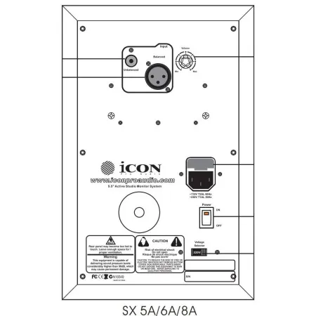 Купить Icon SX-8A (пара) по выгодной цене в Сочи