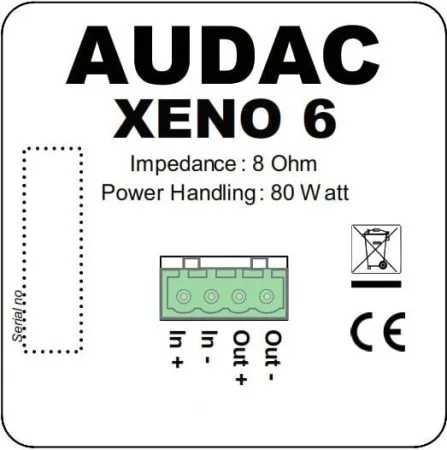 Купить AUDAC XENO6/W по выгодной цене в Сочи