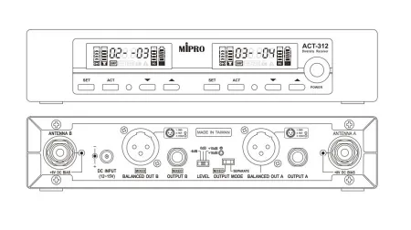 Купить Mipro ACT-312 (518-542 MHz) по выгодной цене в Сочи