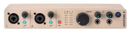 Купить Arturia MiniFuse 4 Champagne по выгодной цене в Сочи