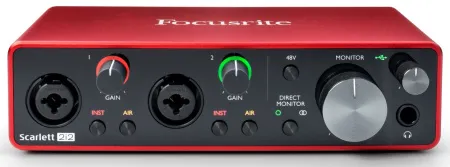 Купить FOCUSRITE Scarlett 2i2 3rd gen по выгодной цене в Сочи