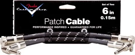 Купить FENDER 6` CABLE BLK 2 PACK по выгодной цене в Сочи