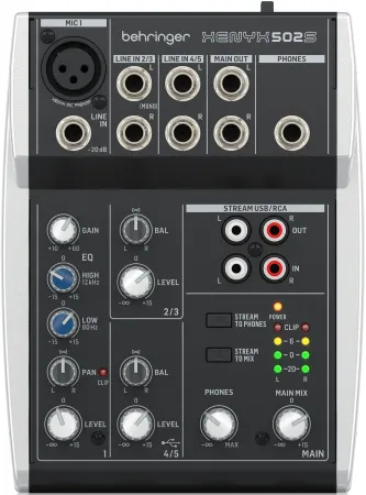 Купить BEHRINGER XENYX 502S по выгодной цене в Сочи