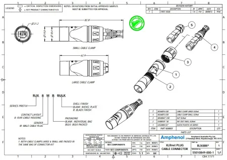 Купить AMPHENOL RJX8MB по выгодной цене в Сочи