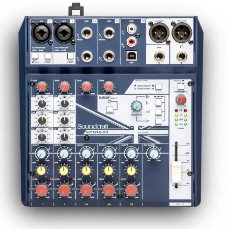 Купить SOUNDCRAFT Notepad-8FX по выгодной цене в Сочи