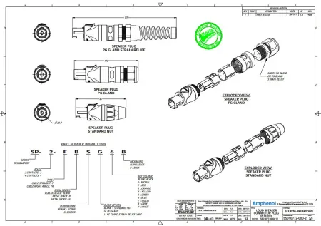 Купить AMPHENOL SP-4-F по выгодной цене в Сочи