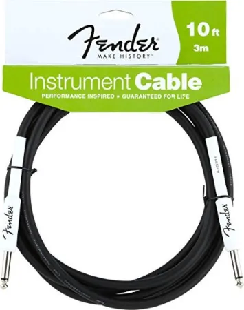 Купить FENDER 10` INST CABLE BLK по выгодной цене в Сочи