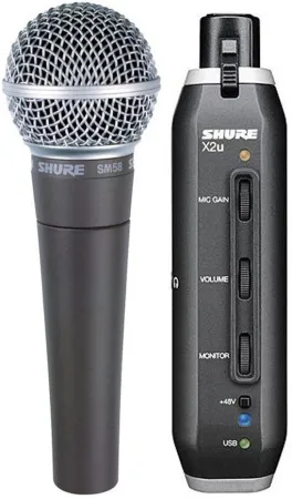 Купить SHURE SM58-X2U по выгодной цене в Сочи