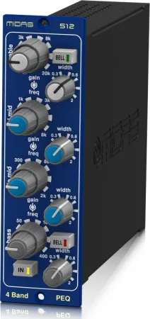 Купить MIDAS PARAMETRIC EQUALISER 512 V2 по выгодной цене в Сочи