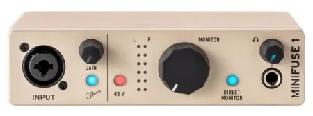 Купить Arturia MiniFuse 1 Champagne по выгодной цене в Сочи