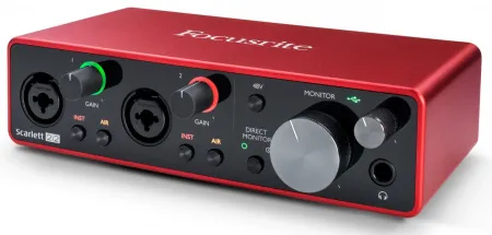 Купить FOCUSRITE Scarlett 2i2 3rd gen по выгодной цене в Сочи