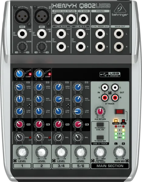 BEHRINGER Q802USB BEHRINGER Q802USB