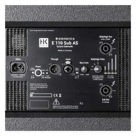 Купить HK AUDIO E 110 SUB AS по выгодной цене в Сочи