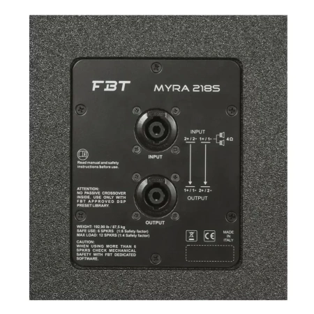 Купить FBT MYRA 218S по выгодной цене в Сочи