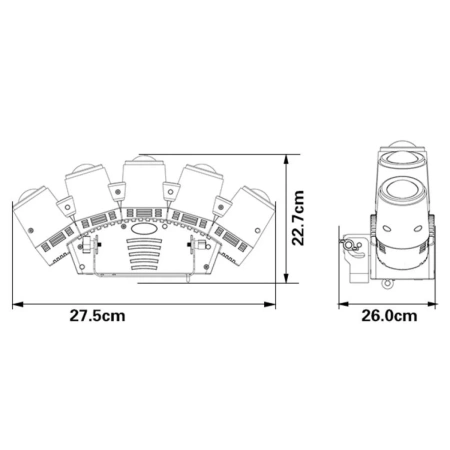 Купить STAGE4 FAN 5x40XW по выгодной цене в Сочи