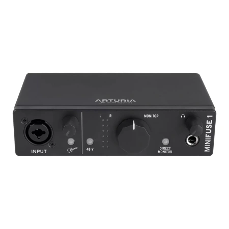 Купить Arturia MiniFuse 1 Black по выгодной цене в Сочи